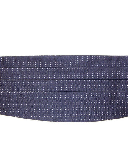 Dolce & Gabbana Blue Waist Smoking Tuxedo Cummerbund Belt