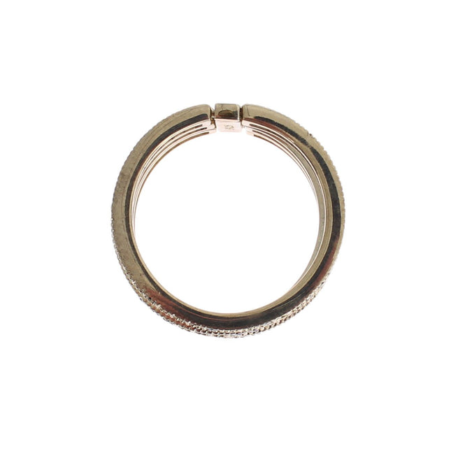 Nialaya Black CZ 925 Sterling Silver Womens Ring