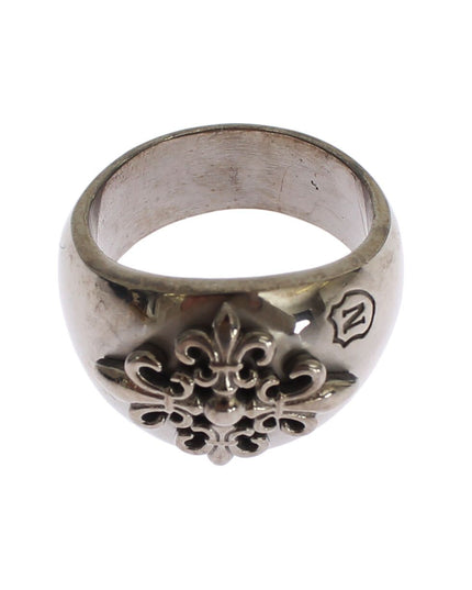 Nialaya Silver 925 Sterling Authentic  Crest Ring