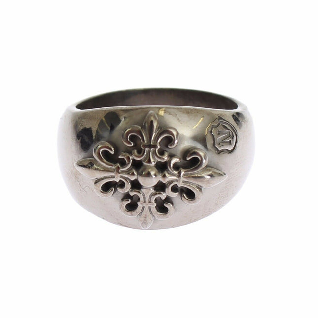 Nialaya Silver 925 Sterling Authentic  Crest Ring