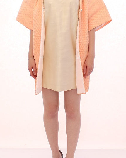 Andrea Incontri Pink Short Sleeves Jacket Coat