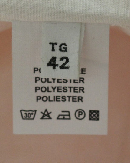 Andrea Incontri Pink Short Sleeves Jacket Coat