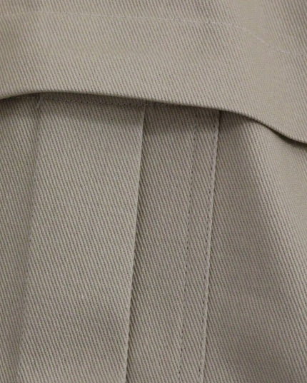 Andrea Incontri Beige Sleeveless Blouse Top