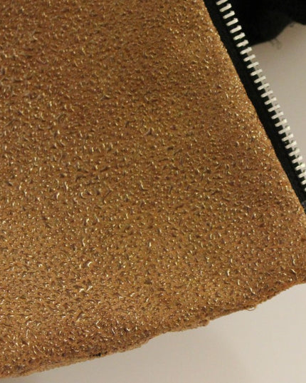 La Maison du Couturier Brown Leather Jacket Vest