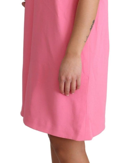 Dolce & Gabbana Pink Shift Sleeveless Knee Length Dress