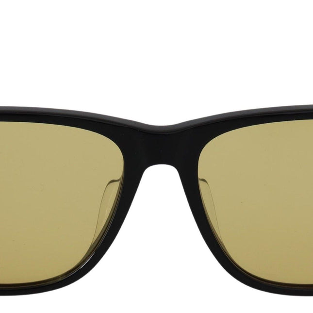 Diesel Black Frame DL0330-D 01E 57 Yellow Transparent Lenses Sunglasses