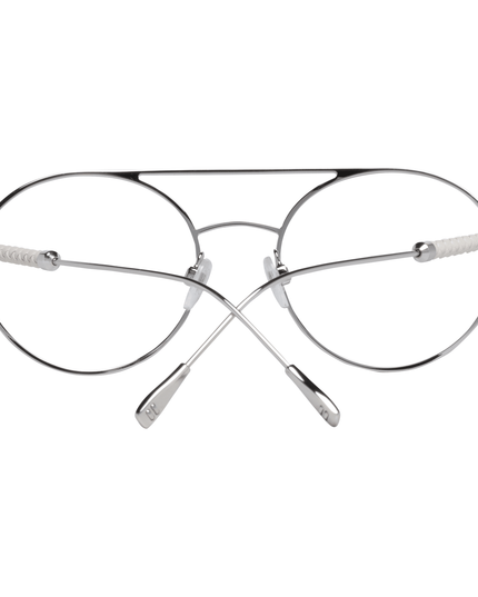 Tod's White Metal & Leather Glasses (Frames)