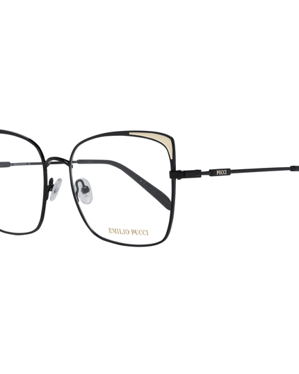 Emilio Pucci Black Metal Glasses (Frames)