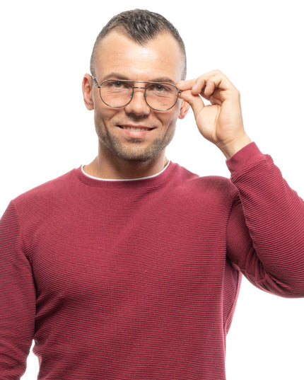 Tod's Silver Metal Glasses (Frames)