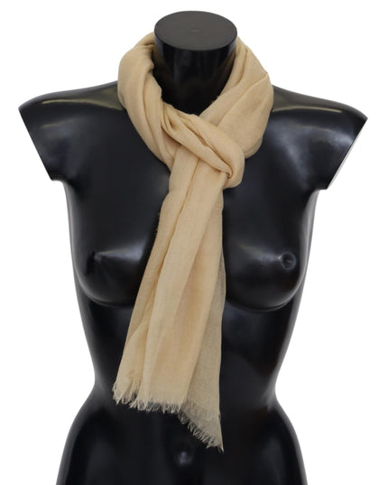 Missoni Beige Cashmere Unisex Neck Scarf