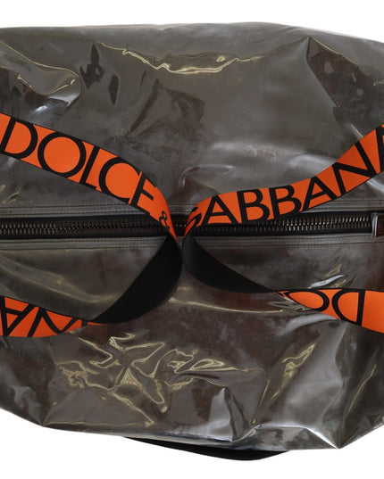 Dolce & Gabbana Cotton Men Large Fabric Green Shopping Tote Bag