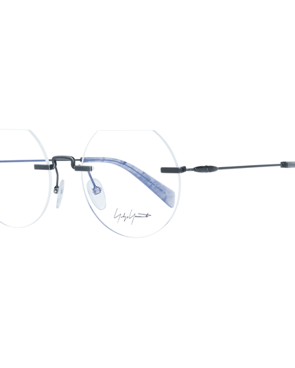 Yohji Yamamoto Gray Metal Glasses (Frames)