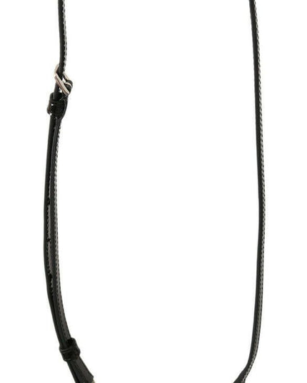 Dolce & Gabbana Black Crystal Plexiglass Cross Cigarette Case Holder