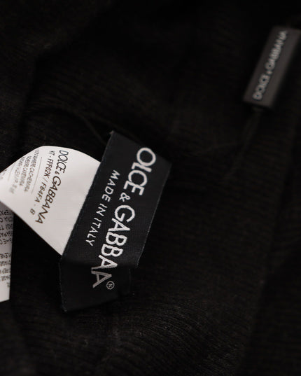 Dolce & Gabbana Gray Cashmere Tights Stocking Pantyhose Socks