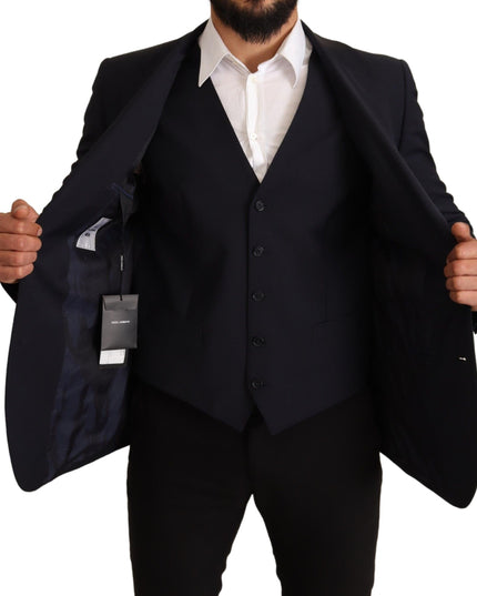 Dolce & Gabbana Blue 2 Piece MARTINI Blazer Suit Jacket