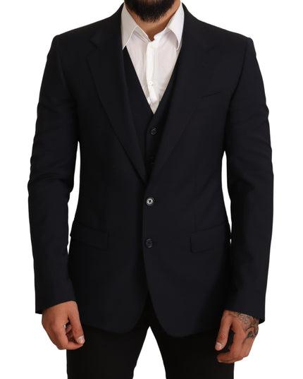 Dolce & Gabbana Blue 2 Piece MARTINI Blazer Suit Jacket