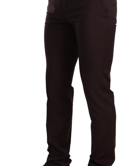 Dolce & Gabbana Bordeaux Wool MARTINI Slim Fit Suit