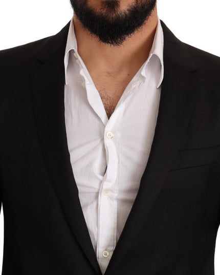 Dolce & Gabbana Black Check MARTINI SLIM FIT 2 Piece Suit