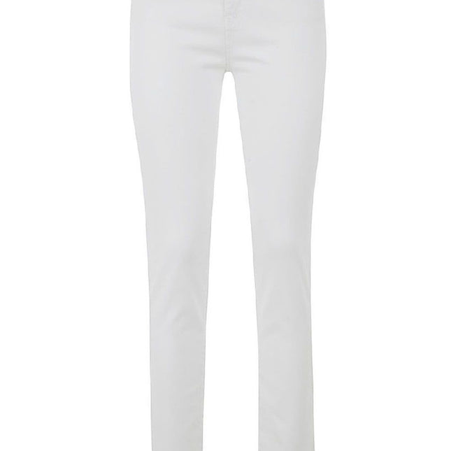 Love Moschino White Cotton Women's Jeans
