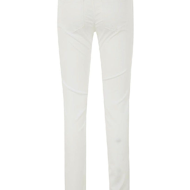 Love Moschino White Cotton Women's Jeans