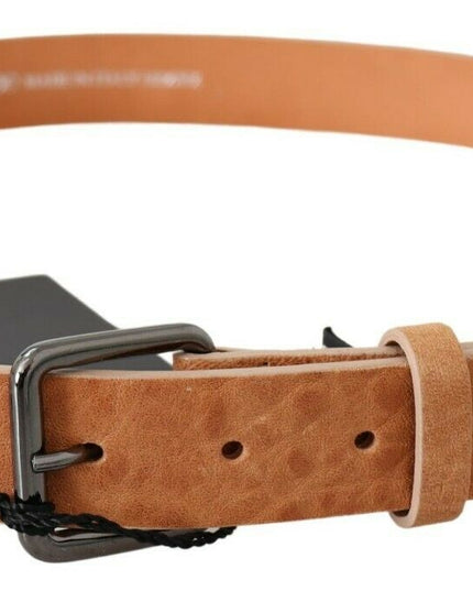 Costume National Light Brown Genuine Leather Belt