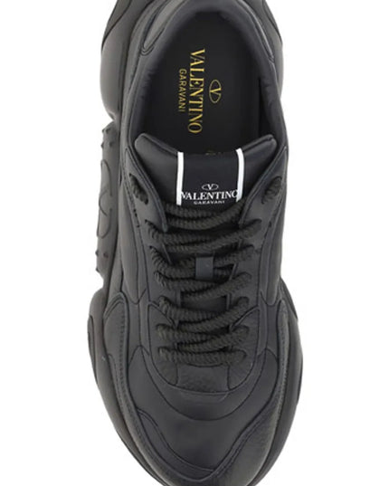 Valentino Elevated Elegance Low-Top Leather Sneakers
