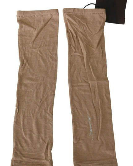 Scervino Street BeigeViscose  Women SleevesArm Warmer