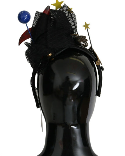 Dolce & Gabbana Rocket Crystal Stars Tiara Diadem Headband