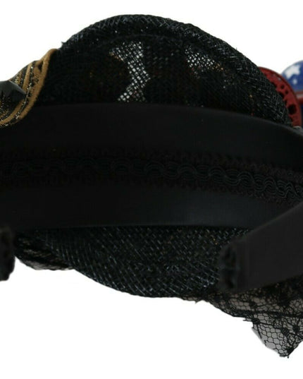 Dolce & Gabbana Rocket Crystal Stars Tiara Diadem Headband