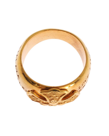 Nialaya Gold Plated 925 Silver Womens Ring