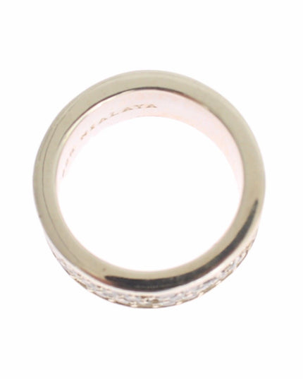 Nialaya Silver Womens CZ 925 Sterling Ring