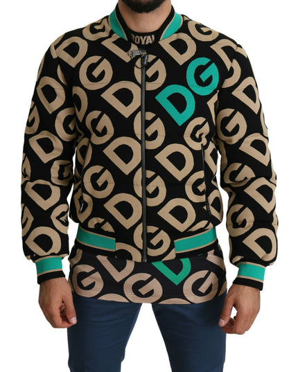 Dolce & Gabbana Multicolor DGMILLENNIALS Logo Print Jacket