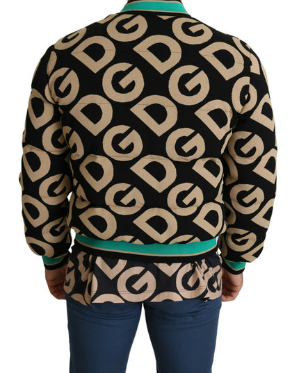 Dolce & Gabbana Multicolor DGMILLENNIALS Logo Print Jacket