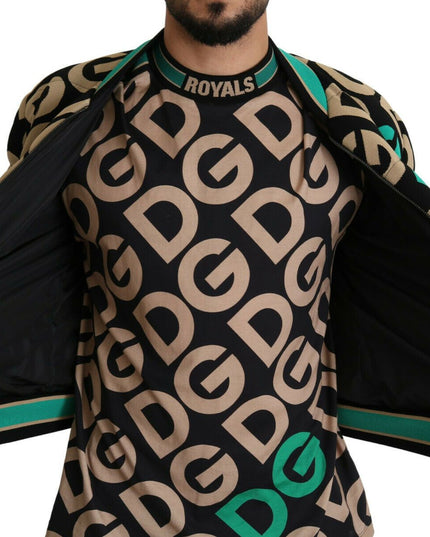 Dolce & Gabbana Multicolor DGMILLENNIALS Logo Print Jacket