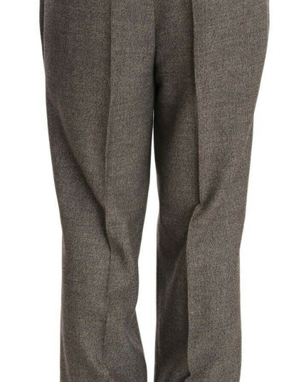 Fendi Brown Wool Regular Single  Breasted Suit