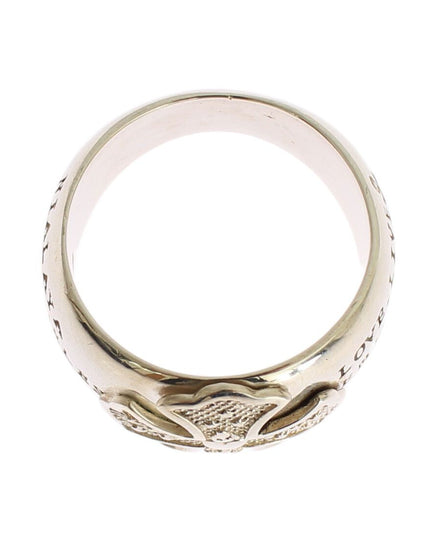 Nialaya Silver Cross Womens 925 Sterling Ring