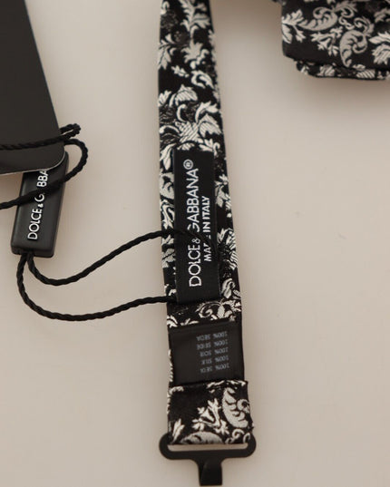 Dolce & Gabbana Multicolor Floral Adjustable Neck Papillon Bow Tie (Copy)