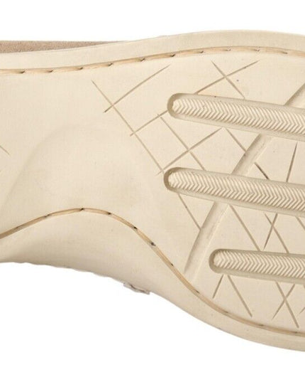 Pollini Beige Suede Low Top Mocassin Loafers Casual Men Shoes