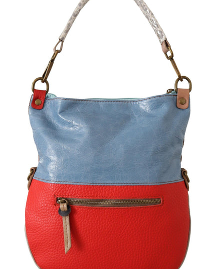 EBARRITO Multicolor Genuine Leather Shoulder Tote Women Handbag