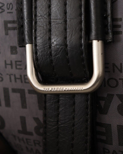 WAYFARER Gray Printed Logo Shoulder Crossbody Purse Bag