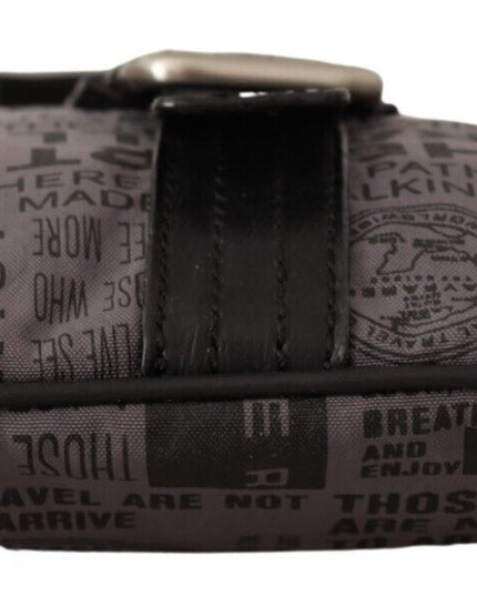 WAYFARER Gray Printed Logo Shoulder Crossbody Purse Bag