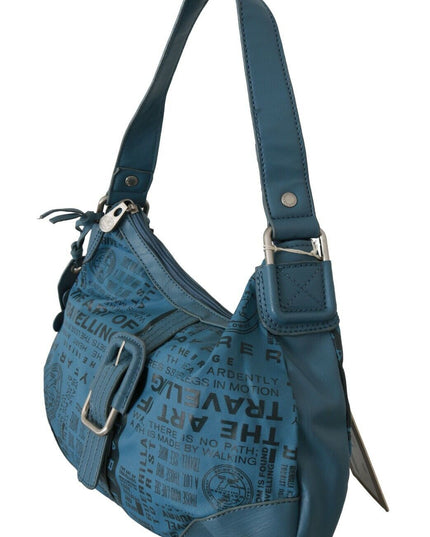 WAYFARER Shoulder Handbag Printed Purse Women Blue