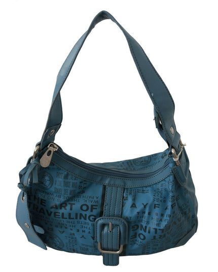 WAYFARER Shoulder Handbag Printed Purse Women Blue