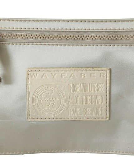 WAYFARER White Zippered Coin Holder Wallet