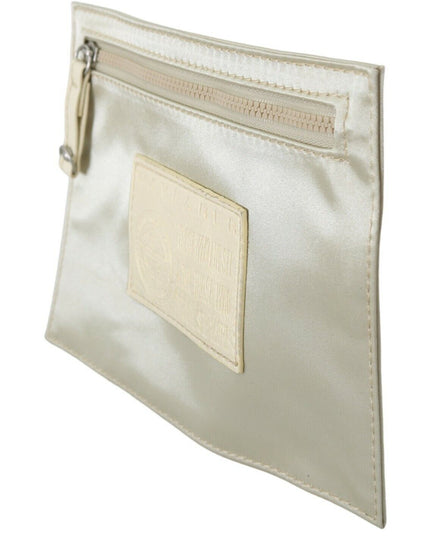 WAYFARER White Zippered Coin Holder Wallet