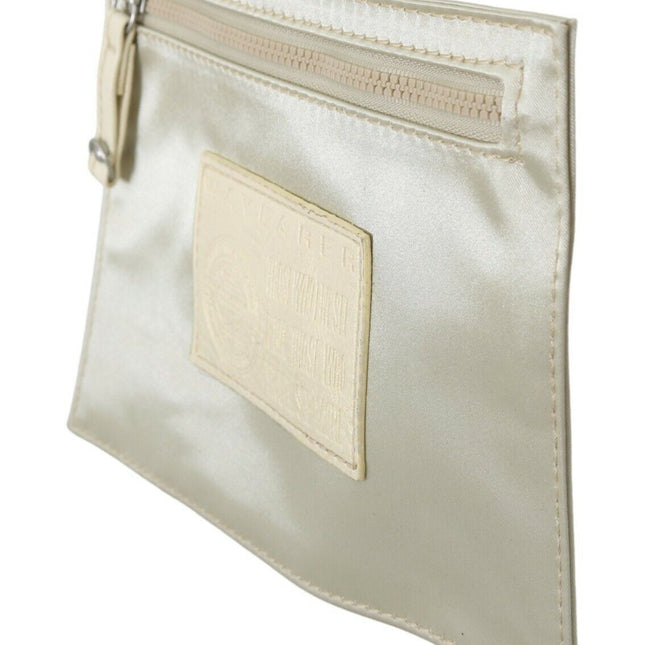 WAYFARER White Zippered Coin Holder Wallet