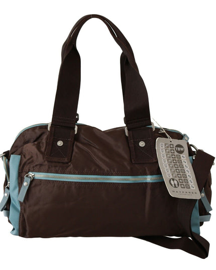 WAYFARER Brown Handbag Duffel Travel Purse