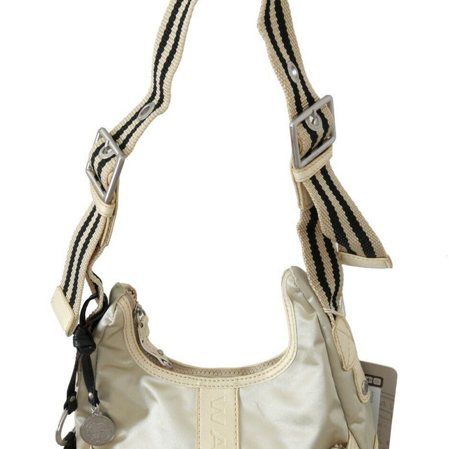 WAYFARER White Shoulder Crossbody Sling Fabric Purse