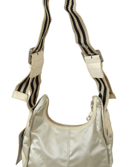 WAYFARER White Shoulder Crossbody Sling Fabric Purse