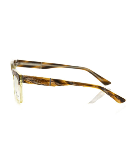 Frankie Morello Brown Acetate Men Frame